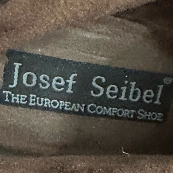 Josef Seibel Britney Bria Brown Bootie Ankle Boot size 7.5 - Picture 14 of 16